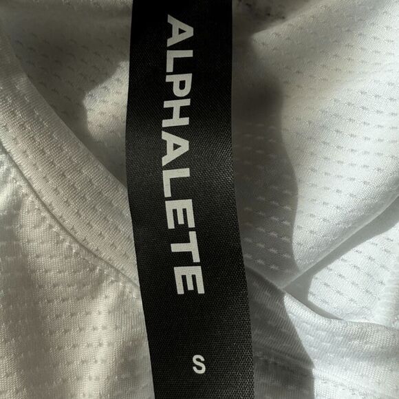 Alphalete Athletics Men's Sleeveless Crewneck Activewear Tank Top White Small - Picture 5 of 9